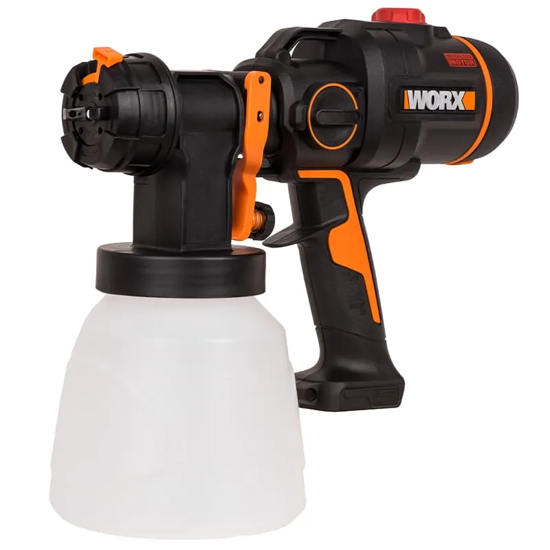 Краскопульт WORX WX020.9 20V бесщеточный аккумуляторный, без АКБ и ЗУ